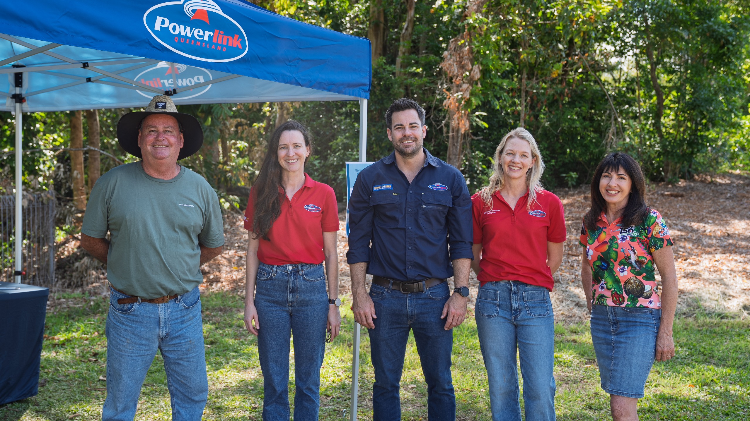 Our project team with Councillor Cathy Zeiger from Cairns Regional Council at the recent pop-up engagement session.